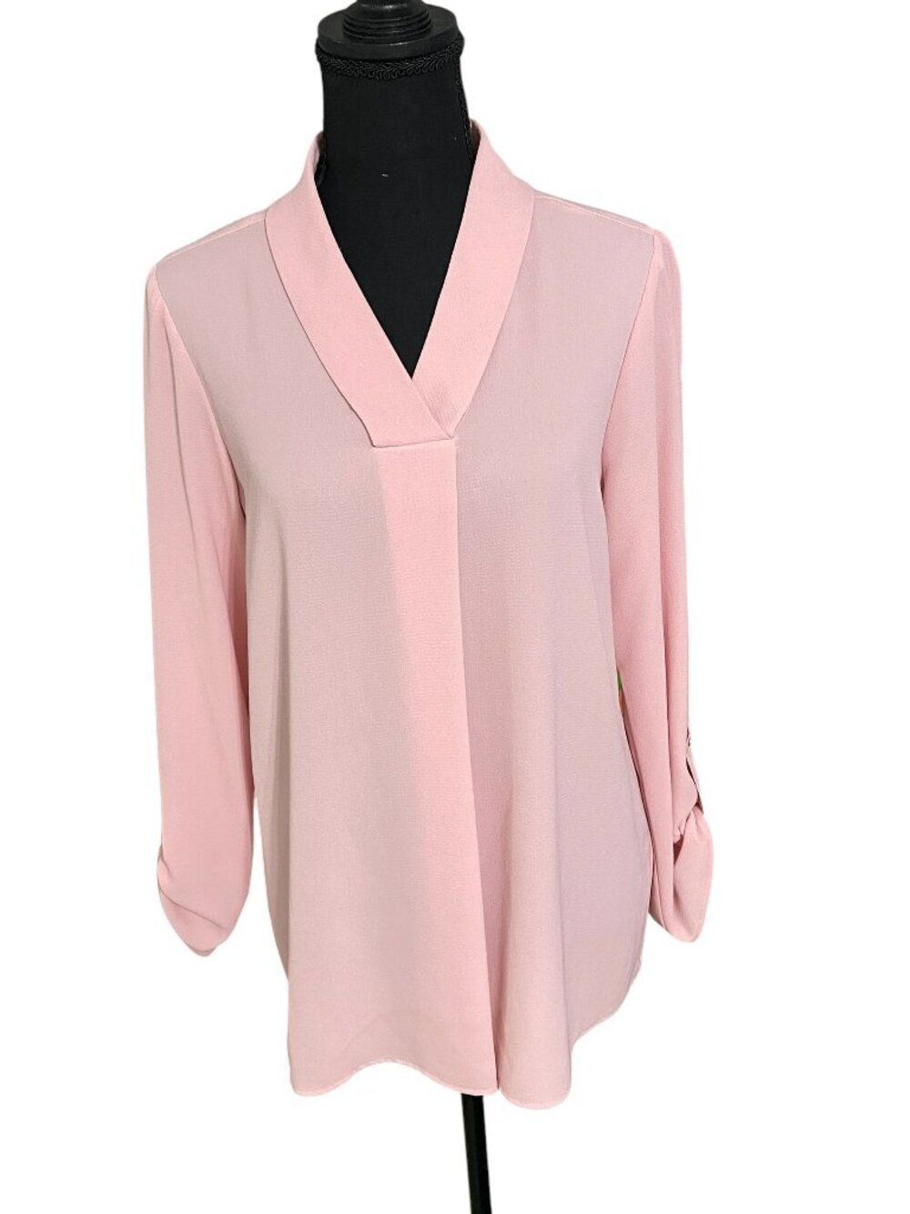 Chaus Women’s L/S V-Neck Blouse/Top/Tunic